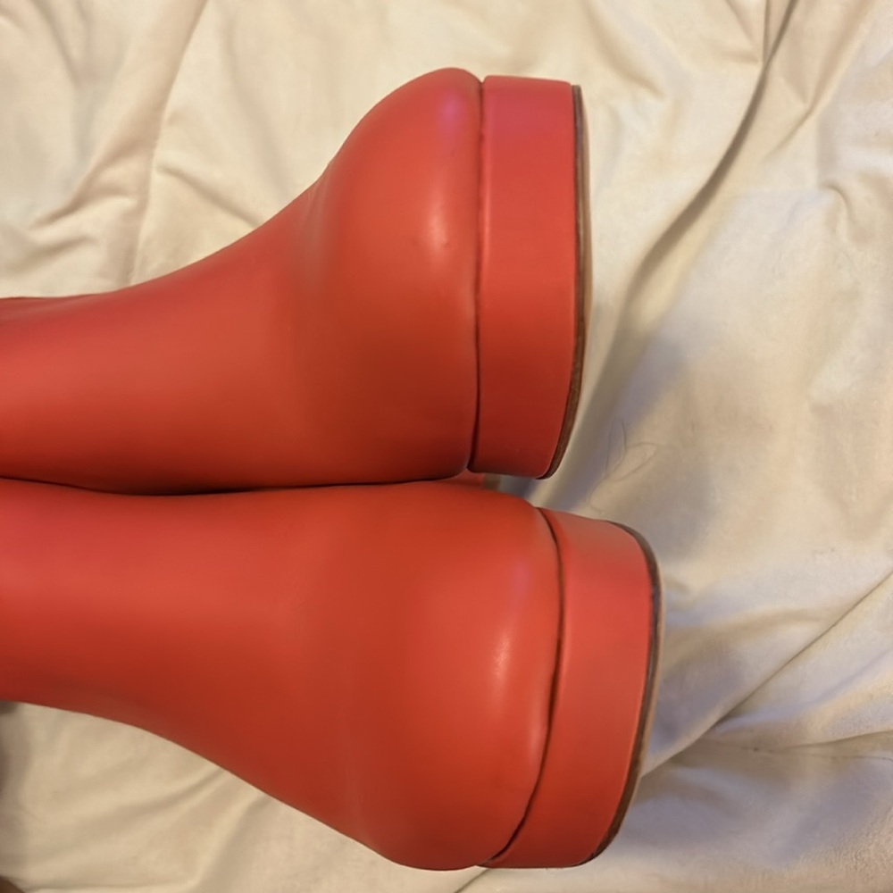 Samantha pleet rust orange legend boots 39 platform - Picture 5 of 12